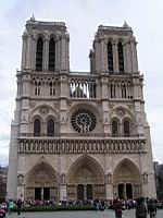 Paris - Notre Dame - Facade (01)